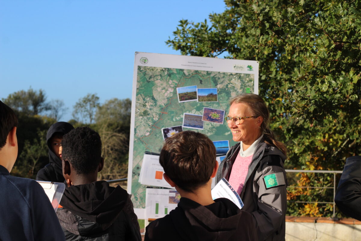 Intervention de la SNPN lors de la Fête de la science à La Maison du Lac de Grand-Lieu